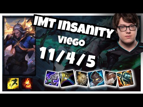 Viego vs Kassadin IMT Insanity MID (11/4/5) - v11.2