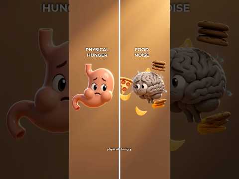 Hunger vs. Food Noise Explained in Under 1 Minute