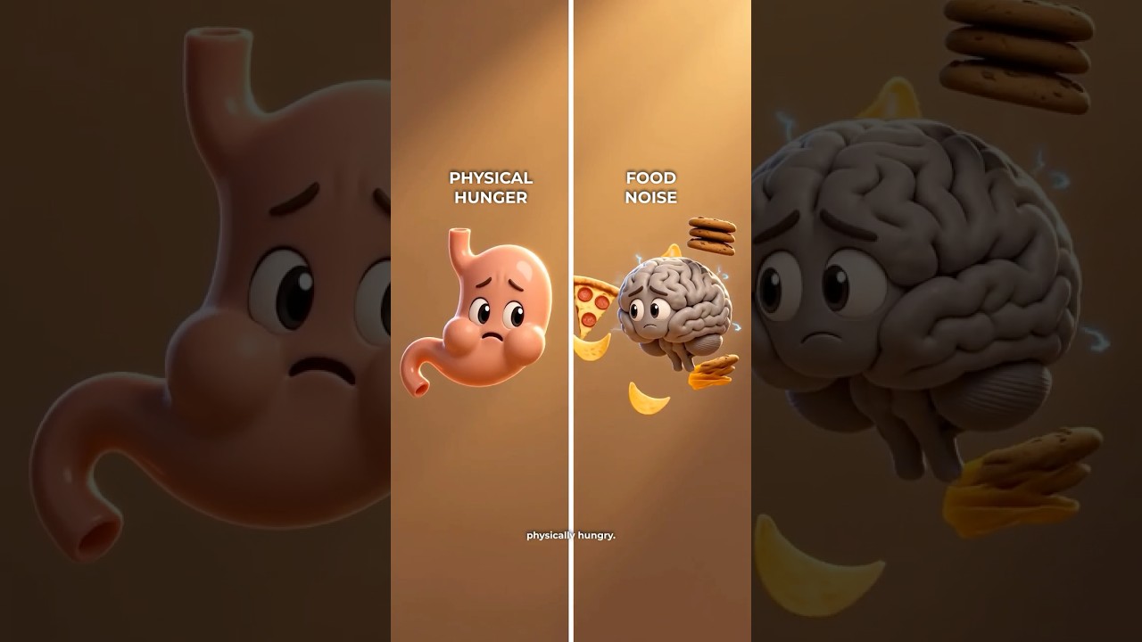 Hunger vs. Food Noise Explained in Under 1 Minute