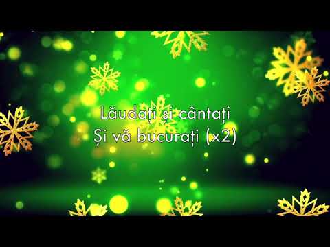 Cântece De Crăciun - Astăzi S-a Născut Hristos Versuri (Cu Negativ)