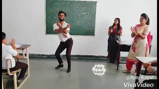Haryanvi Dance In School Boys Dance By ajay kayat Song || gadn jogi teri to batine nyari s