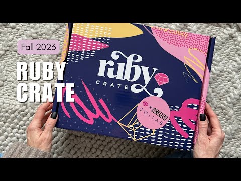 Ruby Crate Unboxing Fall 2023