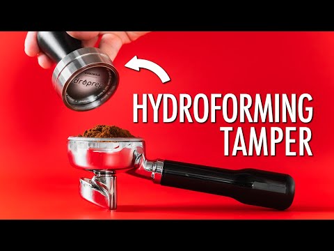 The World's FIRST Hydroforming Tamper - Idroprep Coffee Tamper