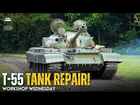 WORKSHOP WEDNESDAY: T-55 Main Battle Tank Repair ☭
