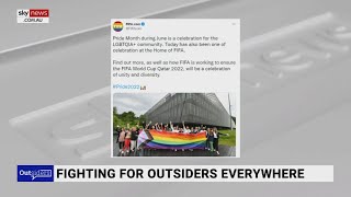 FIFA 'in a bit of strife' following post promoting Pride Month and Qatar World Cup