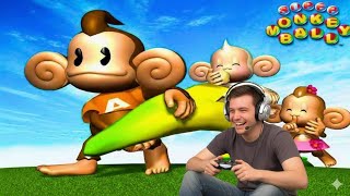 Super Monkey Ball - All Levels Completed! - Full Game Longplay  (Gamecube)