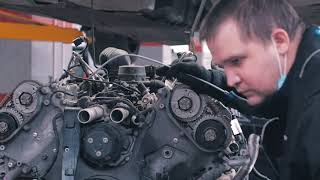Ремонт двигателя Porsche Panamera