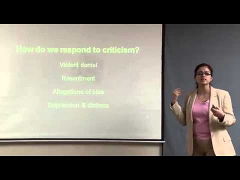 Handling Criticism with Grace