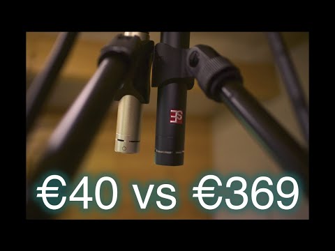sE8 vs Behringer C2 an Drum-Overheads