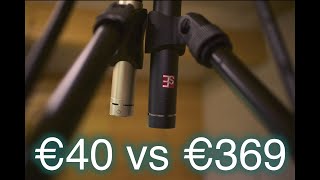 Video thumbnail for sE8 vs Behringer C2 on Drum Overheads by Donal Bowens