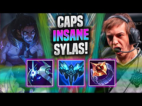 CAPS IS INSANE WITH SYLAS! - G2 Caps Plays Sylas Mid vs Cassiopeia! | Season 2022