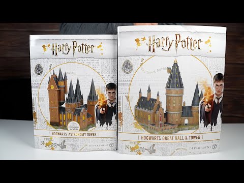 Department 56 Harry Potter Hogwarts Great Hall and Astronomy Tower Unboxing and Review