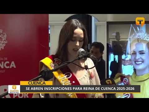 Se abren inscripciones para Reina de Cuenca 2025-2026