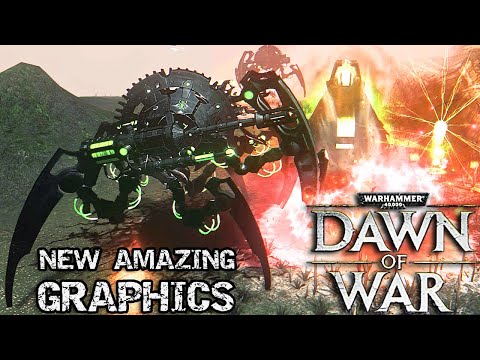 Unification Mod: Survival | Necrons vs Legion of Khorne! - Warhammer 40K: Dawn of War: Soulstorm