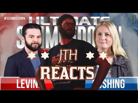 Movie Trivia Schmoedown: Rachel Cushing vs. Samm Levine REACTION (JTH Reacts)