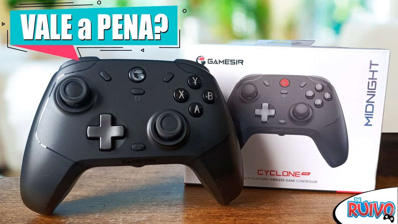 LANÇAMENTO! Análise do Gamesir T4 Cyclone PRO! Gamepad ELITE!