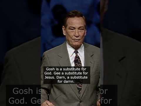 Second Hand Cussing - Dr. Adrian Rogers