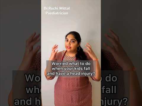 What to do when your kids falls and hit their head?  #childcare #baby #parenting
