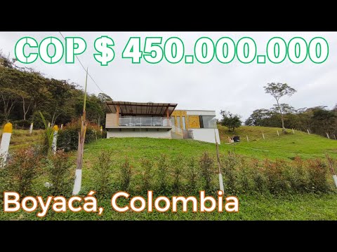 🏡 ¡Se vende casa en zona rural a solo 5 minutos del casco urbano Moniquirá Boyacá