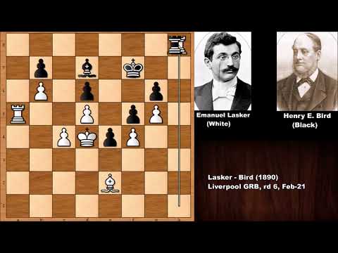 Game 6: Lasker vs Bird - Liverpool (1890)