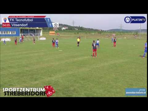 3.9.2016: U16: Tecnofutbol - Vösendorf - Highlight  (2. Halbzeit / 54:07) am 03.09.2016 11:41