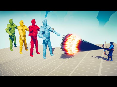 ARMORED TITAN COLOR PACK vs EVERY GOD - Totally Accurate Battle Simulator TABS