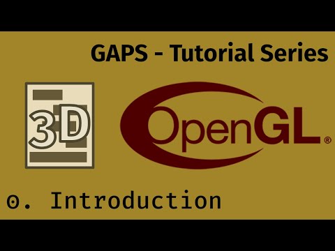 OpenGL [GAPS Project] Tutorial 0 - Introduction