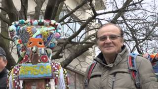 preview picture of video 'Kukeri (  KUKERLANDİA ) Festivali Yambol  Bulgaristan ( GB ) Gezgin Erol Yüksek  8 Mart 2014'