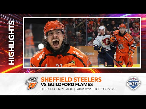 Sheffield Steelers v Guildford Flames - Elite League - 25th October 2025