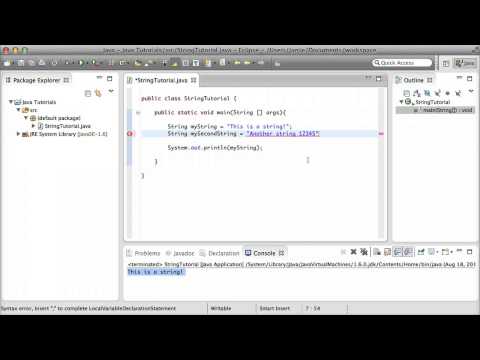 Learn Java 3 Variables