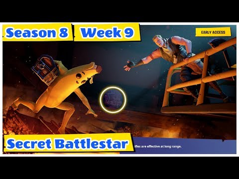 Fortnight Season 8 Week 9 Secret Loading Screen Hidden Battlestar