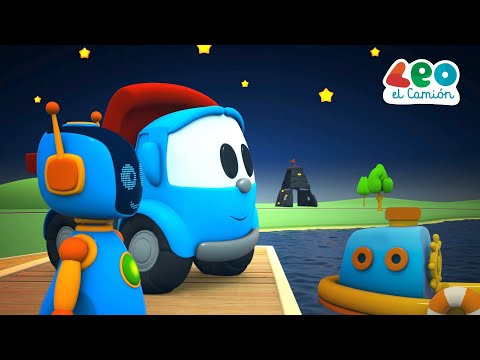 Canta con Leo el Camión Canciones Infantiles - Rema tu Barco - Videos para niños