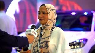 كوثر أبو الفتوح مديرة العلامة التجارية لهيونداى مصر تستعرض أحدث سيارات بمعرض أوتوماك فورميلا ٢٠١٨