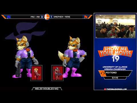 [SMYM 19] PRZ + Rik (B) vs. Drephen + ALG | N0ne (R) SSBM Doubles