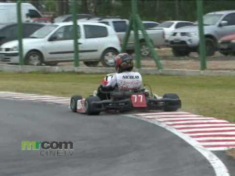 2ª Etapa de Kart Sul Brasileiro 2010 - 1ª Bat. Junior.flv