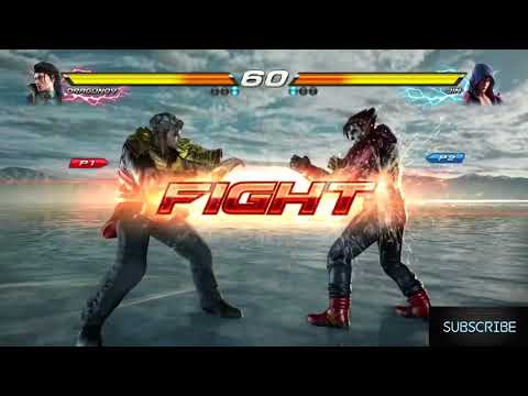 TEKKEN 7 ( PS4 ) DRAGUNOV VS JIN  FULL HD GAMEPLAY { PART 1}