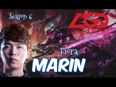 LGD MaRin FIORA vs Quinn Top - Patch 6.2 KR | League of Legends