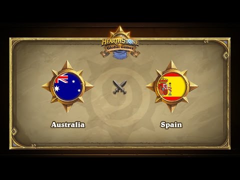 Австралия vs Испания | Australia vs Spain | Hearthstone Global Games (16.05.2017)