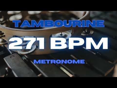 271 BPM - Tambourine Metronome
