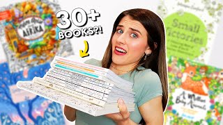 My ENTIRE COLORING BOOK COLLECTION (Part 1) // Johanna Basford, Rita Berman &amp; More!