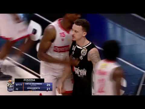JOSH ADAMS poster DUNK vs Varese | 27.02.2021