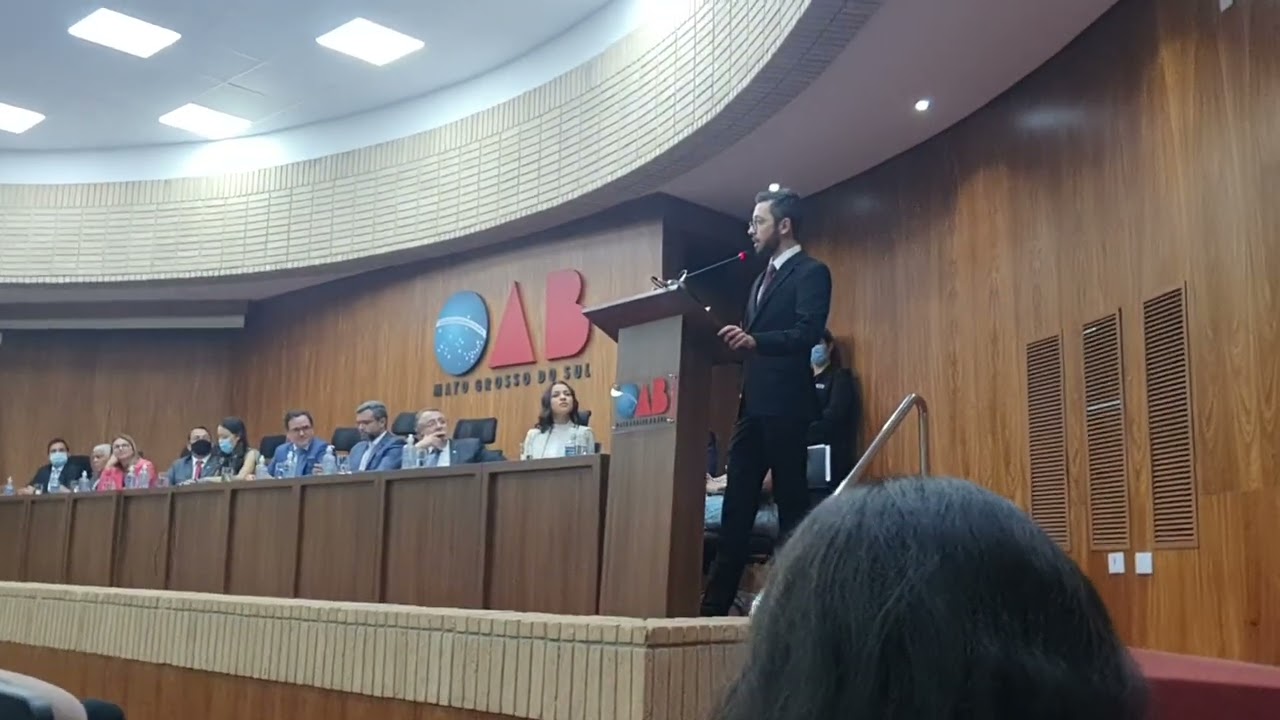 Discurso - Entrega de Carteiras OAB/MS