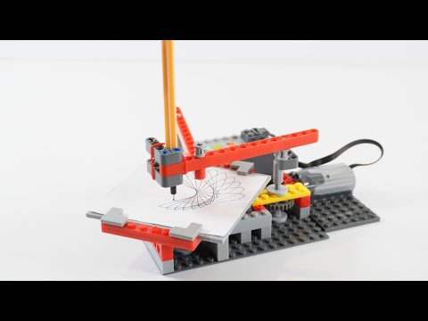 Watch Me Build This LEGO Spirograph Drawing Machine