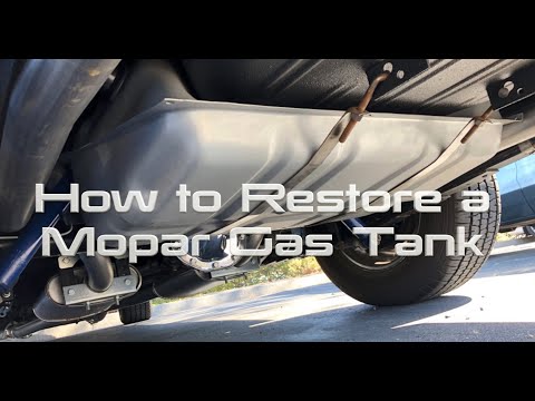How to Restore a Mopar Gas Tank