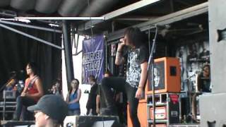 Escape The Fate - Ashley - Calgary Warped Tour 2009 (HQ)