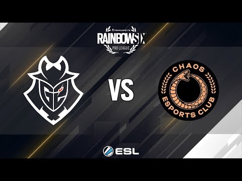 Rainbow Six Pro League - Season 9 - EU - G2 Esports vs. CHAOS - Week 3