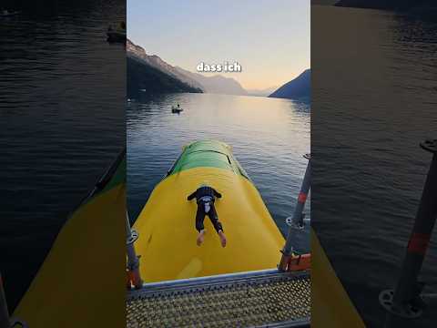 Have any of you ever tried a blobb? #blobb #crazy #backflip #salto #water