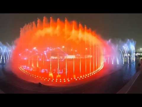 Watercube design - Kuwait City - 360° video 