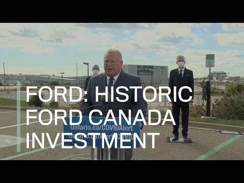 Thumbnail for FORD: Historic Ford Canada Investment by Vehicle