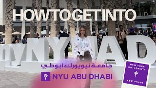 How I got into NYU Abu Dhabi | My Stats, Essays & The Academic Assessment Nobody Talks About 